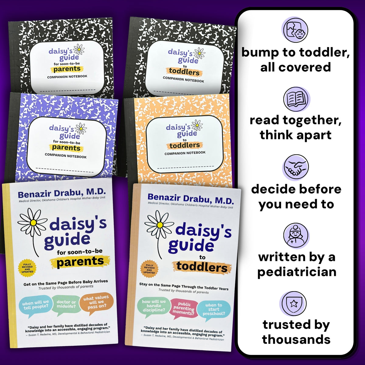 Pregnancy to Toddler Paperback + Notebooks